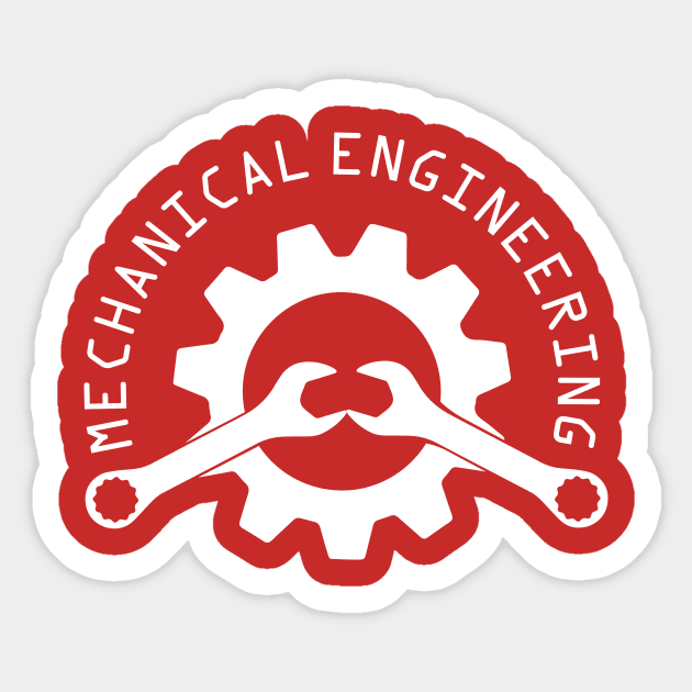 mechanical engineering mechanics engineer Sticker by PrisDesign99